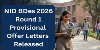 NID BDes 2026 Round 1 Provisional Offer Letters Released at admissions.nid.edu; Check Steps to Accept the Seat